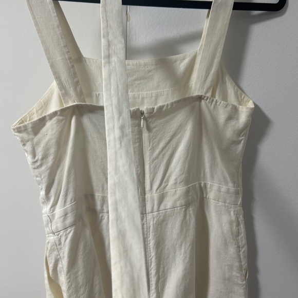 & Other Stories Cotton Cream Dress - Picture 3 of 3